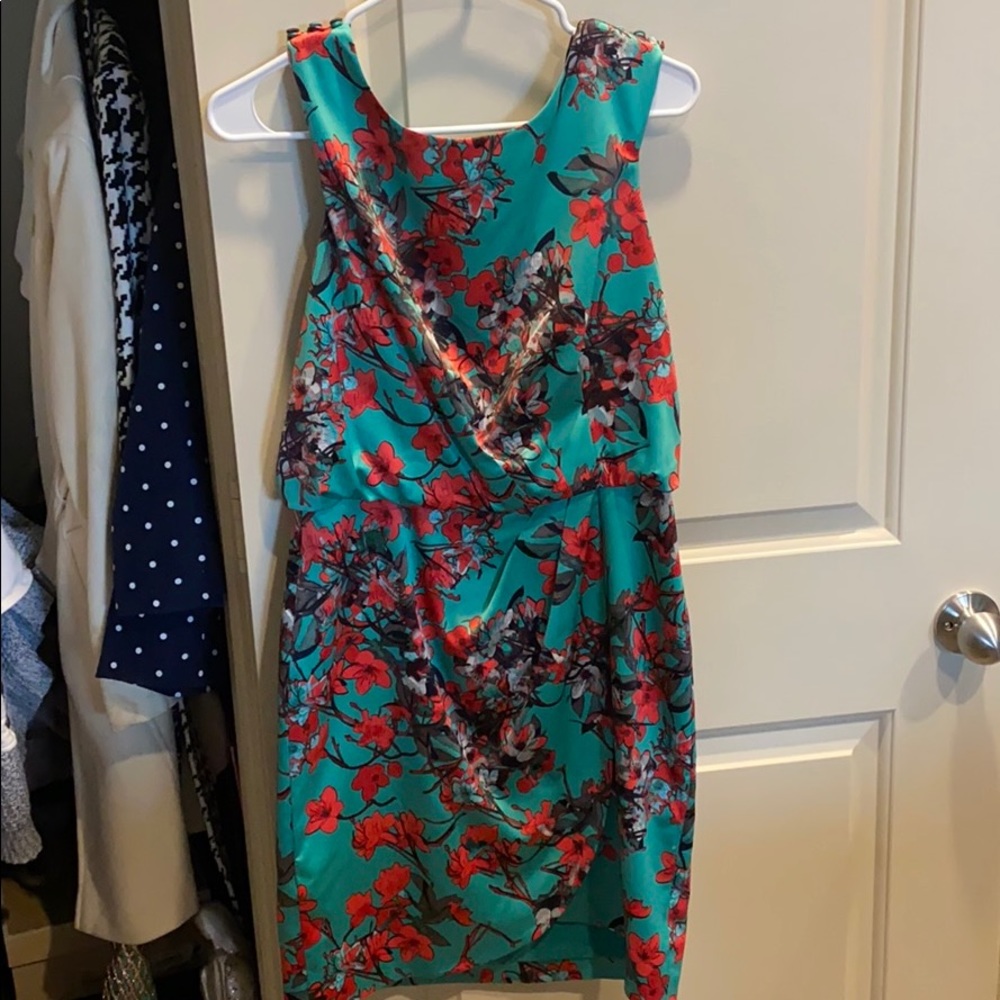 Jessica Simpson satin dress- knee length